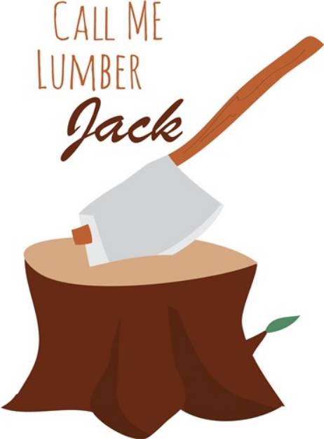 Picture of Lumber Jack SVG File