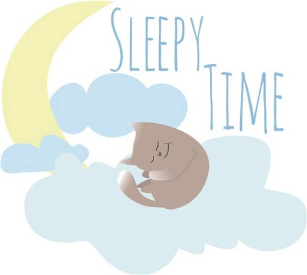 Picture of Sleepy Time SVG File