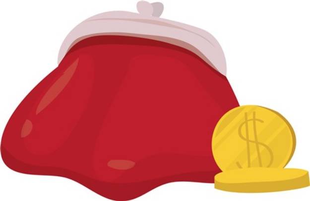 Picture of Coin Purse SVG File