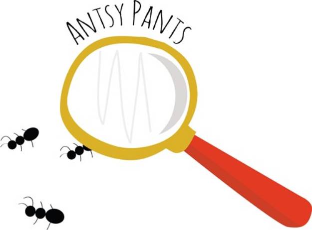 Picture of Antsy Pants SVG File