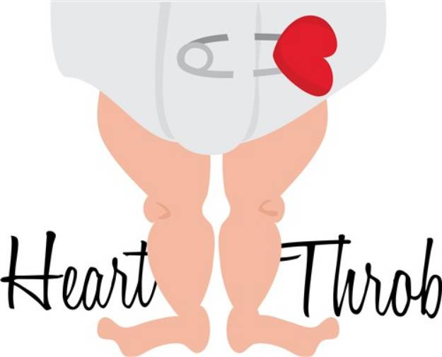Picture of Heart Throb SVG File