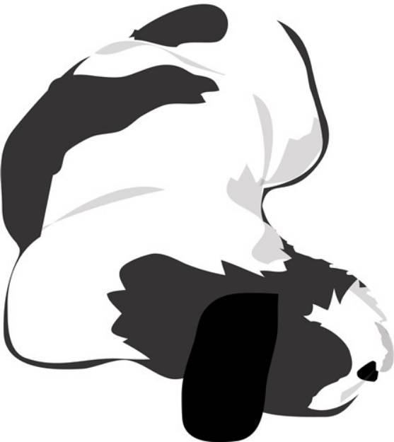 Picture of Sleepy Dog SVG File