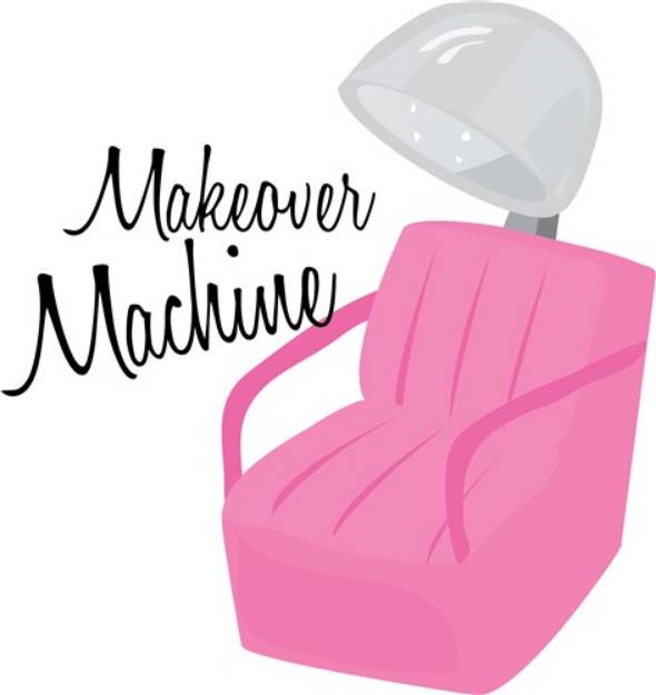 Picture of Makeover Machine SVG File