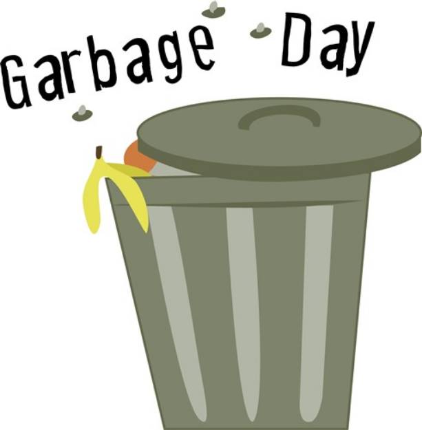 Picture of Garbage Day SVG File