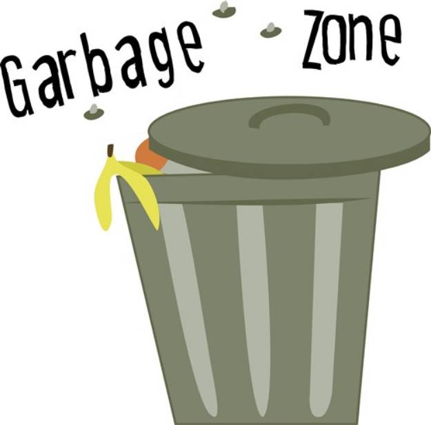Picture of Garbage Zone SVG File
