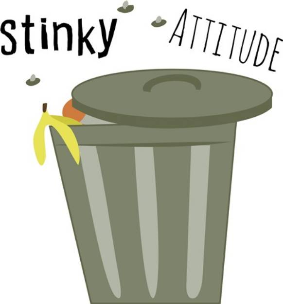 Picture of Stinky Attitude SVG File