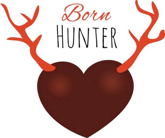Picture of Born Hunter SVG File