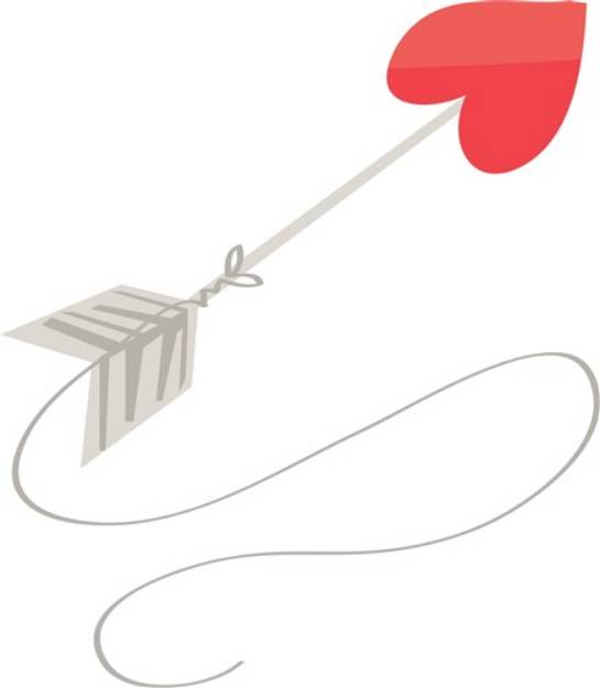 Picture of Cupid Arrow SVG File