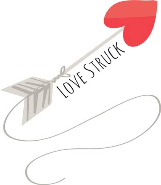 Picture of Love Struck SVG File