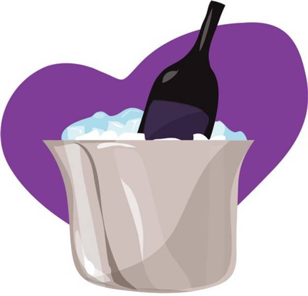 Picture of Ice Chest Wine SVG File