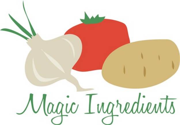 Picture of Magic Ingredients SVG File