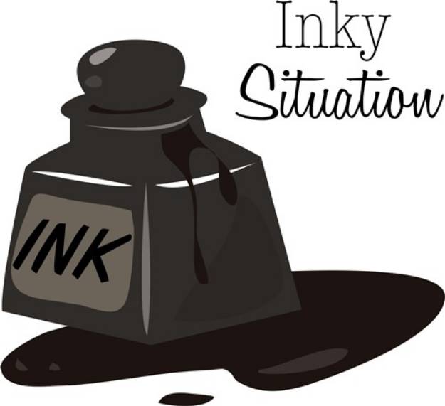 Picture of Inky Situation SVG File
