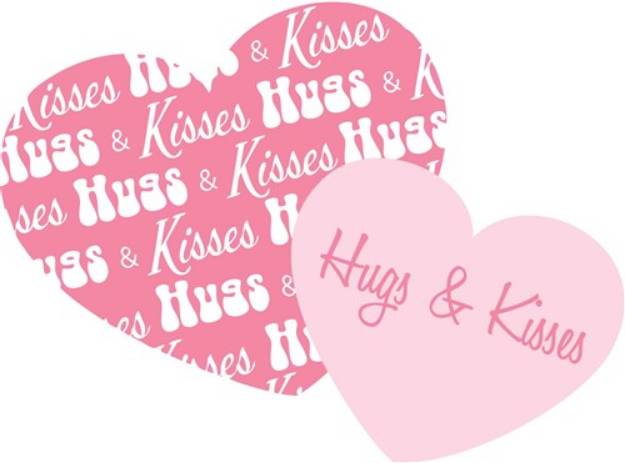 Picture of Hugs And Kisses SVG File