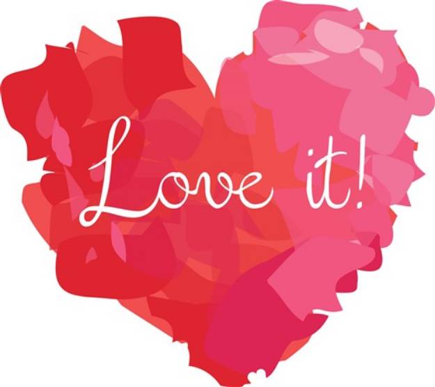 Picture of Love It! SVG File