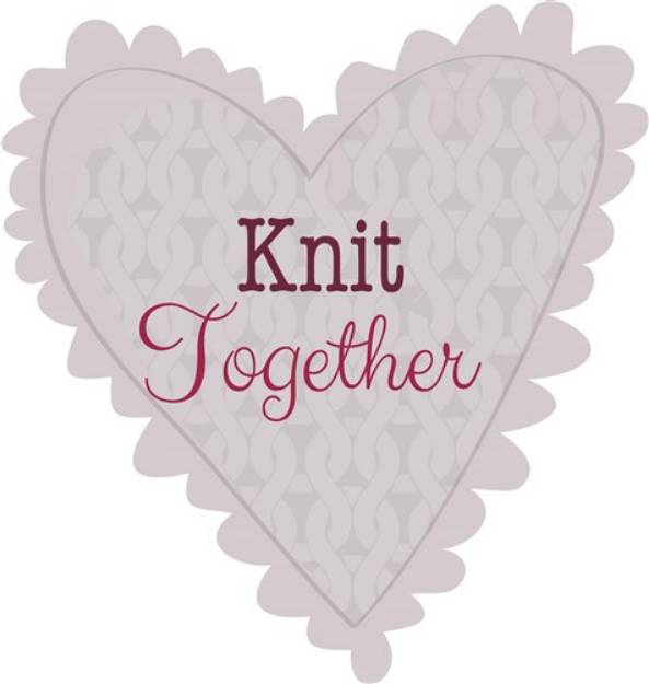 Picture of Knit Together SVG File