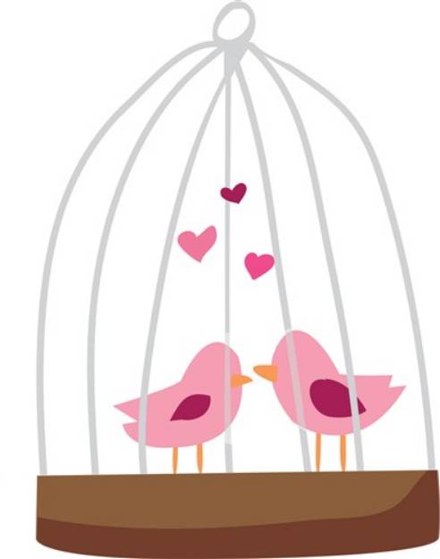 Picture of Bird Cage SVG File