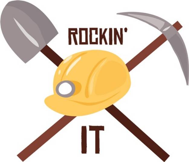 Picture of Rockin It SVG File