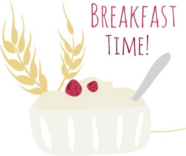 Picture of Breakfast Time SVG File