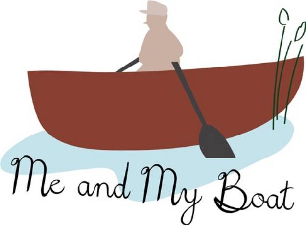 Picture of My Boat SVG File