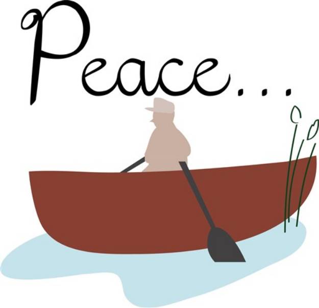 Picture of Peace Boat SVG File