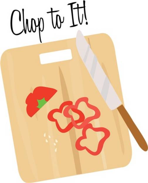 Picture of Chop To It SVG File