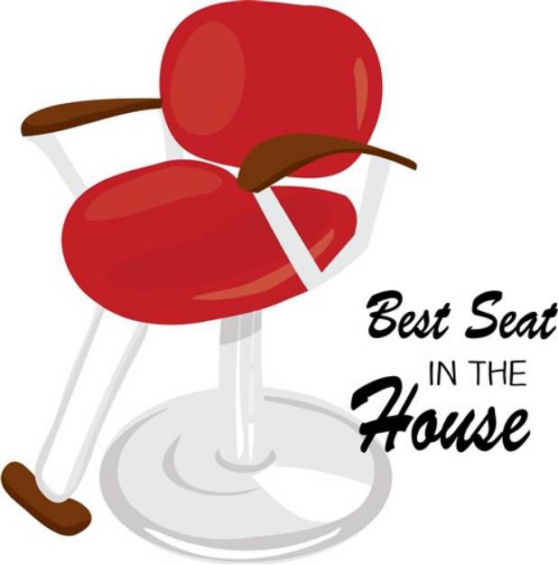 Picture of Best Seat SVG File