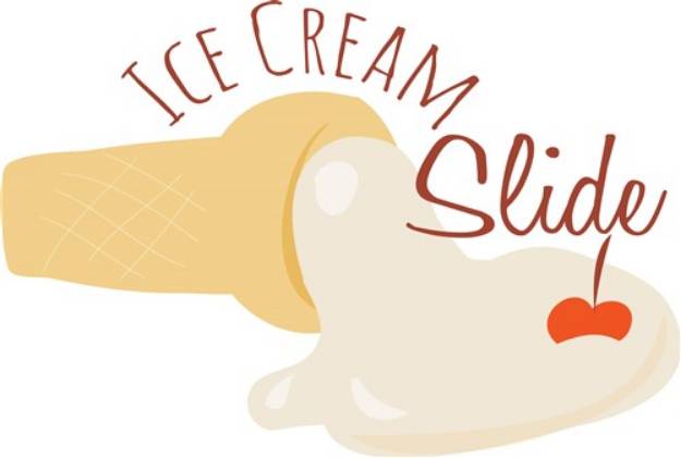Picture of Ice Cream Slide SVG File