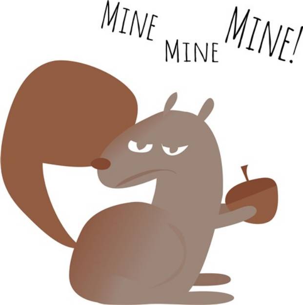 Picture of Squirrel Mine SVG File