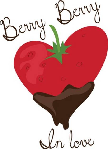 Picture of Berry in Love SVG File
