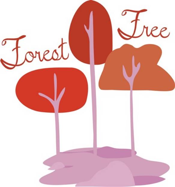 Picture of Forest Tree SVG File
