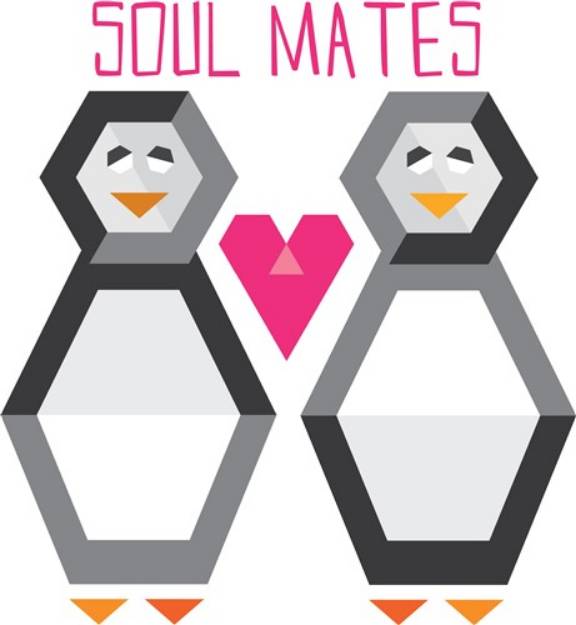 Picture of Soul Mates SVG File