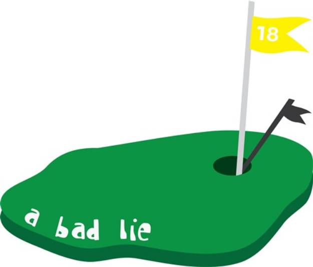 Picture of A Bad Lie SVG File
