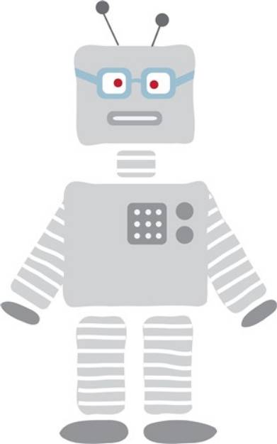 Picture of Sci-Fi Robot SVG File