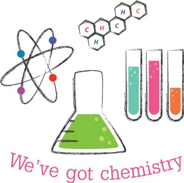 Picture of Got Chemistry SVG File