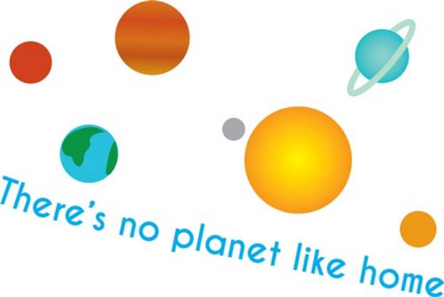 Picture of Home Planet SVG File