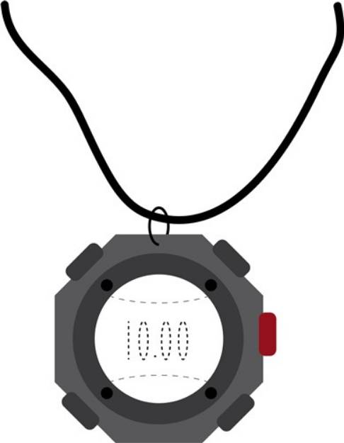 Picture of Sports Stop  Watch SVG File