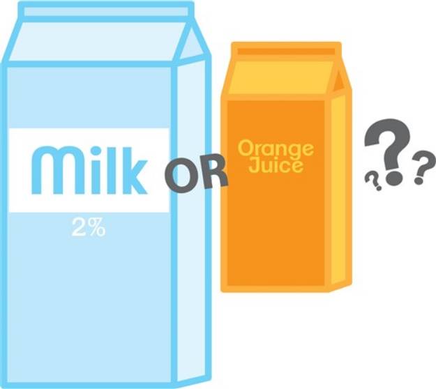 Picture of Milk or OJ SVG File