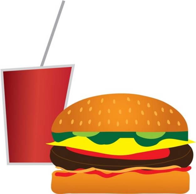Picture of Fast Food SVG File