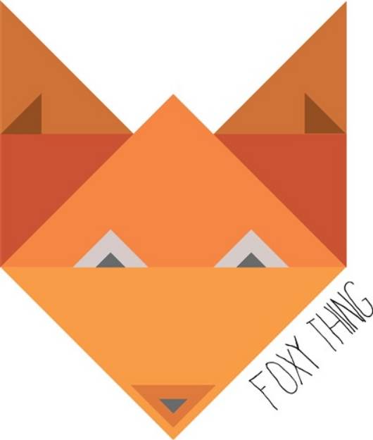 Picture of Foxy Thing SVG File