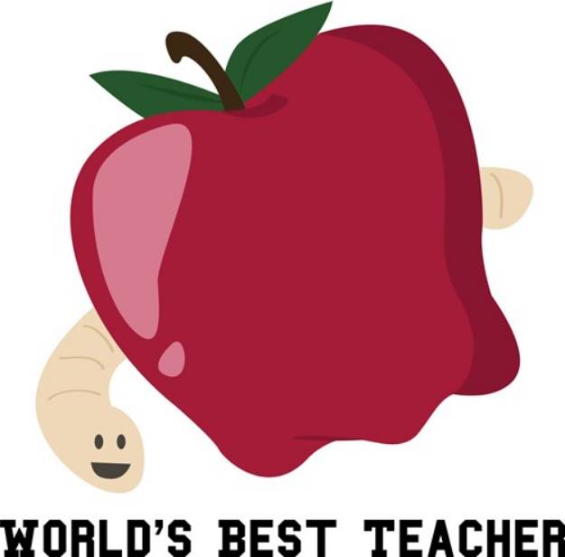 Picture of Best Teacher SVG File