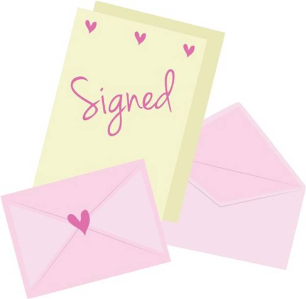 Picture of Signed Stationary SVG File