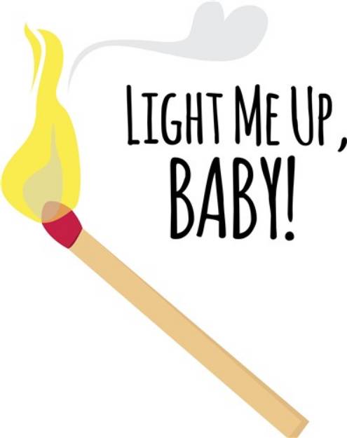 Picture of Light Me Up SVG File