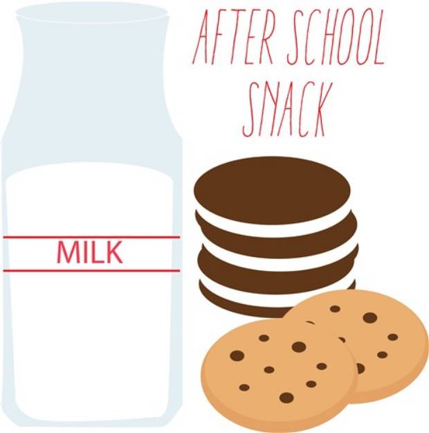 Picture of After School Snack SVG File