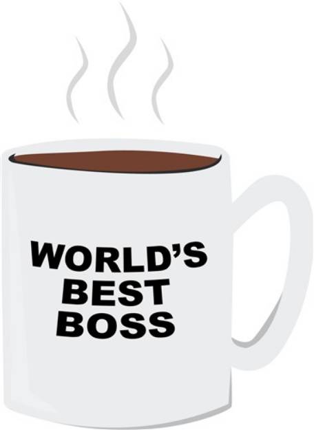 Picture of Worlds Best Boss SVG File