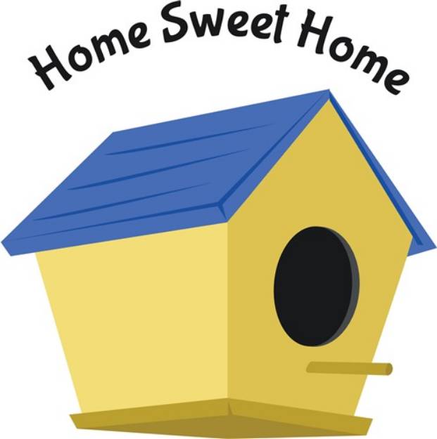 Picture of Home Sweet Home SVG File