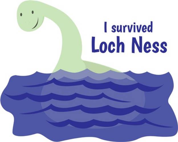 Picture of Loch Ness SVG File
