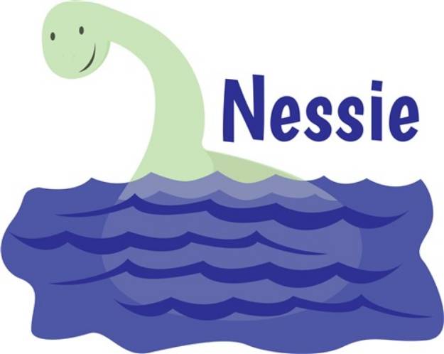 Picture of Nessie SVG File