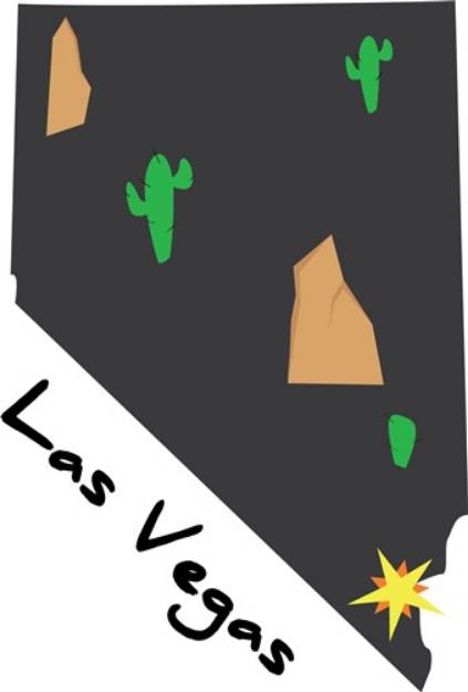 Picture of Las Vegas SVG File
