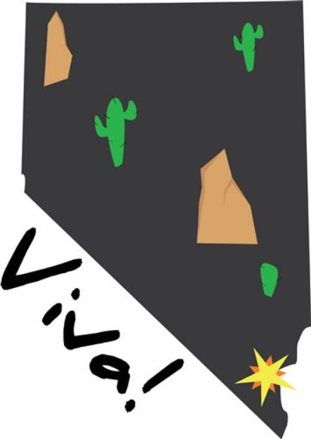 Picture of Viva Nevada SVG File