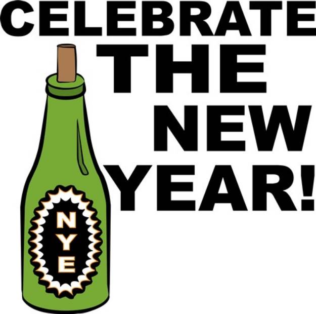 Picture of Celebrate  New Year SVG File